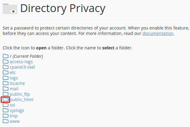 directory privacy